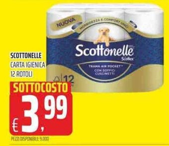 Coop Scottonelle Carta Igienica 12 Rotoli offerta