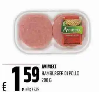 Coop Avimecc Hamburger di Pollo 200 g offerta