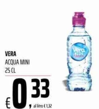 Coop Vera Acqua Mini 25 cl offerta
