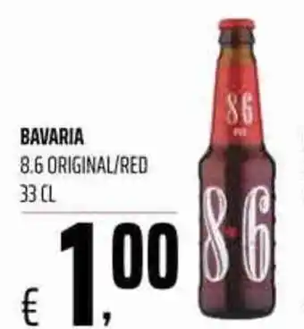 Coop Bavaria 8.6 Original/Red 33 cl offerta