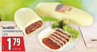 Coop San Vincenzo Caciospianata Piccante offerta