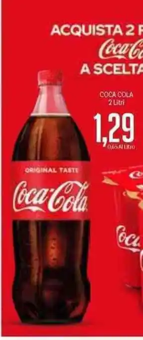 Supermercati Piccolo Coca-Cola 2 Litri offerta