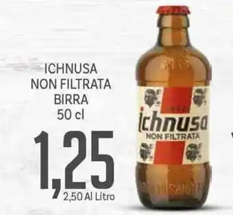 Supermercati Piccolo Ichnusa Non Filtrata Birra 50cl offerta
