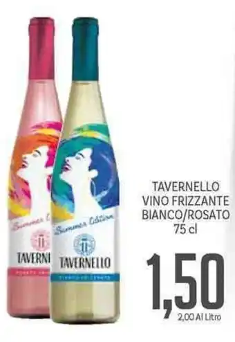 Supermercati Piccolo Tavernello Vino Frizzante Bianco/Rosato 75cl offerta