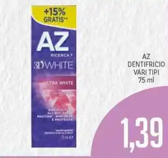 Supermercati Piccolo Az Dentifricio Vari Tipi 75ml offerta