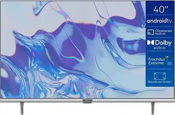 Amazon Metz smart tv, serie mtc6110, 40" (81 cm), full hd led, versione 2022, wi-fi, android 9.0, hdmi,arc, usb, slot ci+, dolby ... offerta