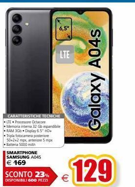 Il Gigante Smartphone samsung a04s offerta