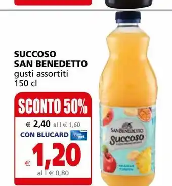 Il Gigante Succoso san benedetto 150cl offerta