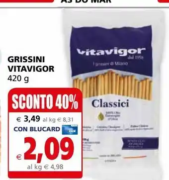 Il Gigante Grissini vitavigor 420g offerta