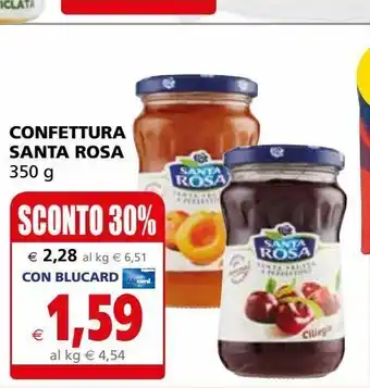 Il Gigante Confettura santa rosa 350g offerta