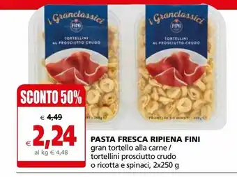 Il Gigante Pasta fresca ripiena fini 2x250g offerta