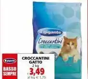 Il Gigante Croccantini gatto 2kg offerta