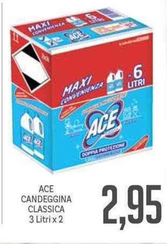 Supermercati Piccolo Ace Candeggina Classica 3 Litri x 2 offerta