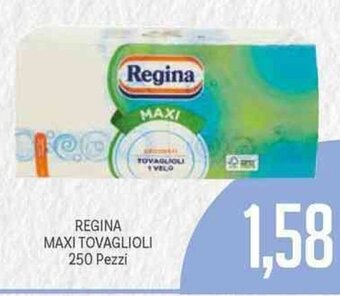 Supermercati Piccolo Regina Maxi Tovaglioli 250 Pezzi offerta