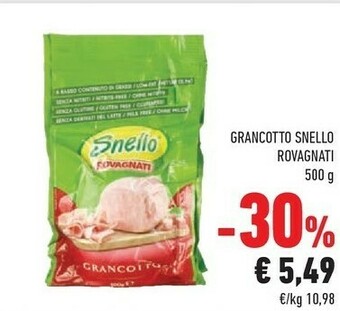 Conad Rovagnati Grancotto Snello offerta