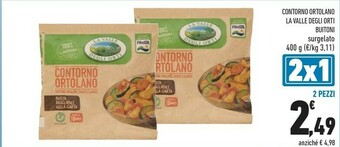 Conad Frosta Contorno Ortolano La Valle Degli Orti offerta