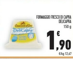 Conad Camoscio d'Oro Formaggio Fresco Di Carpa offerta