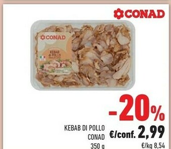 Conad Conad - Kebab Di Tacchino 350 G(ml) offerta