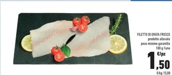 Conad Filetto Di Orata Fresco offerta