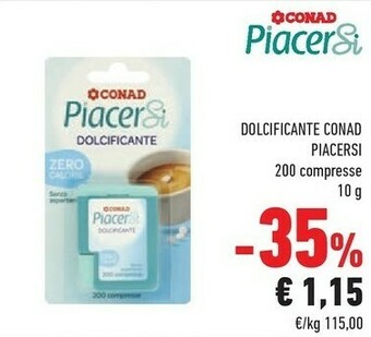 Conad Dolcificante offerta