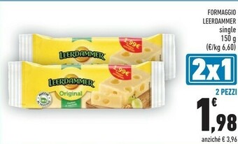 Conad Leerdammer Original 150 G(ml) offerta