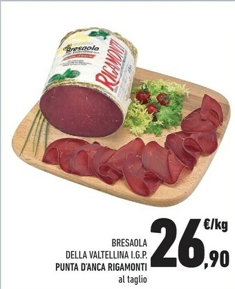 Conad Rigamonti Bresaola Della Valtellina Punta D'Anca offerta