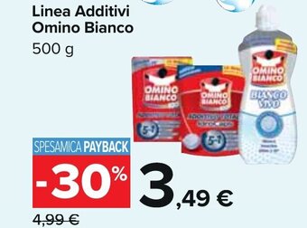 Carrefour Omino Bianco Linea Additivi 500 g offerta