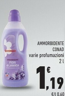 Conad Conad - Ammorbidente 2000 Ml offerta