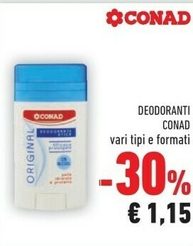 Conad Conad Deodoranti offerta