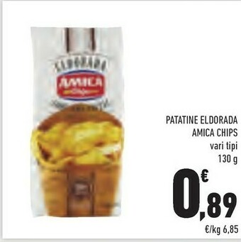 Conad Amica chips Patatine Eldorada Con Olio Di Oliva 130 G(ml) offerta