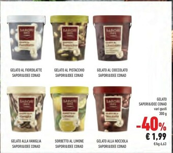 Conad Sapori Conad Gelato &idee offerta