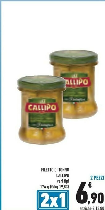 Conad Callipo Filetto Di Tonno offerta