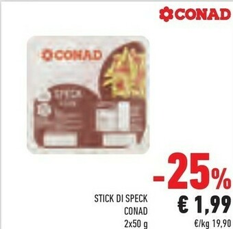 Conad Conad Stick Di Speck offerta