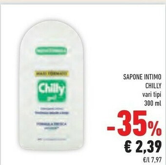 Conad Chilly Sapone Intimo offerta