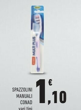 Conad Conad Spazzolini Manuali offerta