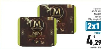 Conad Algida 8 Stecchi Gelato Mini offerta