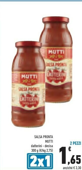 Conad Mutti Salsa Pronta offerta