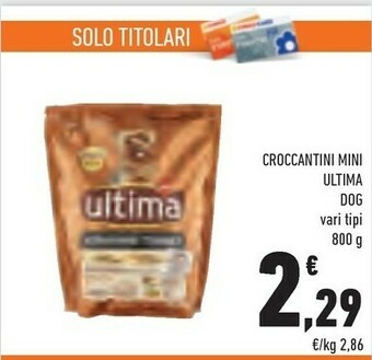 Conad Ultima Croccantini Mini offerta