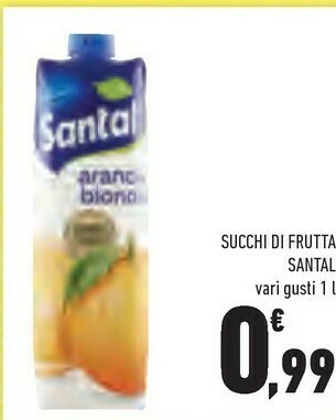 Conad Santal Arancia Rossa 1000 G(ml) offerta
