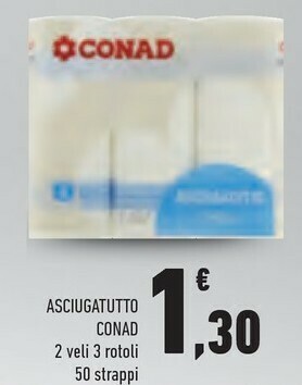Conad Conad Asciugatutto offerta
