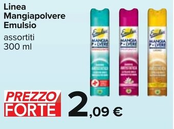 Carrefour Emulsio Linea Mangiapolvere assortiti 300 ml offerta