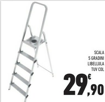 Conad Scala 5 Gradini Libellula Tuv Col offerta
