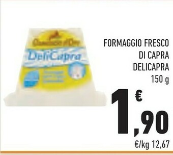 Conad Delicapra Formaggio Fresco Di Capra 150 G offerta