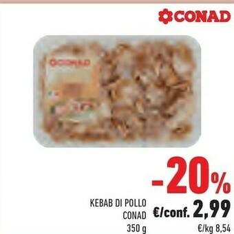 Conad Conad Kebab Di Pollo offerta