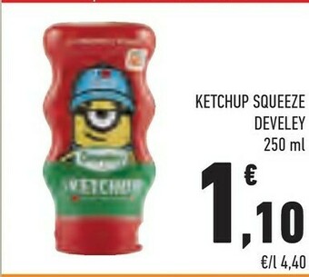 Conad Develey Ketchup Squeeze 250 Ml offerta
