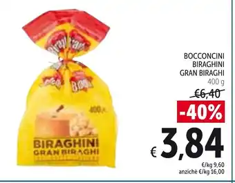Spazio Conad Gran Biraghi Biraghini Bocconcini 400g offerta