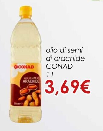 Conad Conad olio di semi di arachide 1 L offerta