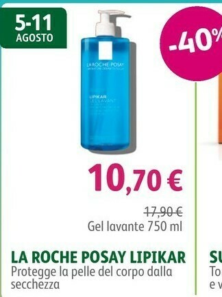 Lloyds Farmacia La roche-posay La Roche Posay Lipikar Gel Lavante offerta