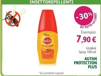Lloyds Farmacia Autan 309680 Repellente Per Insetti Spray 100 Ml offerta