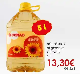 Conad Olio di Semi di Girasole 5 l